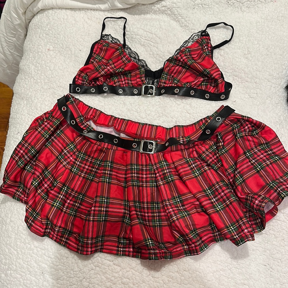 Sexy school girl lingerie